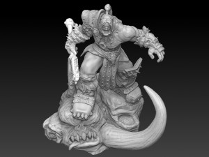 grommash hellscream model 3D Print Model