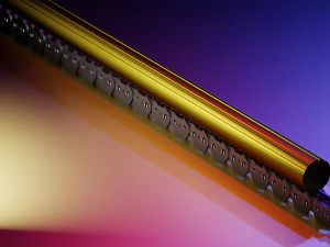 catena di trasporto a 2 passi affilata - industria del legno Modello 3D