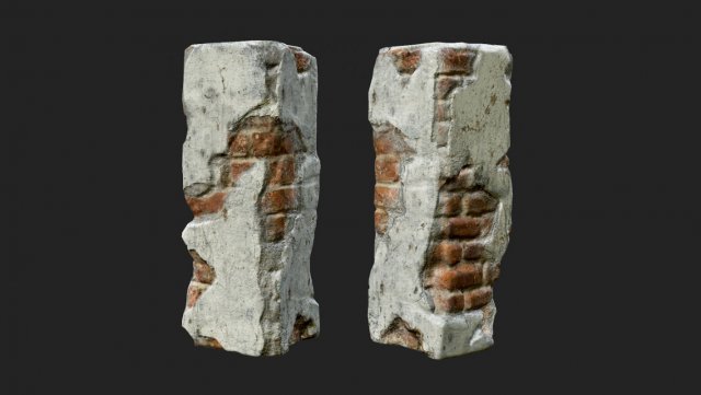pillar 3D Model .c4d .max .obj .3ds .fbx .stl .blend 