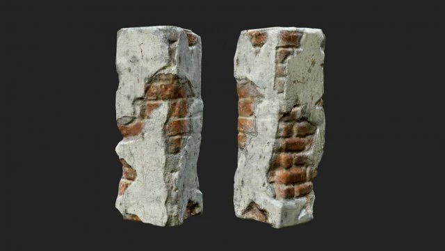 pillar 3D Model .c4d .max .obj .3ds .fbx .stl .blend 