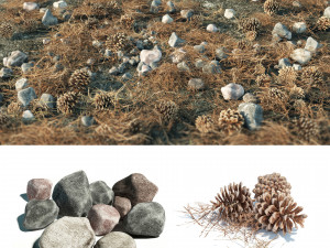 scatter - plant trees Model 3D