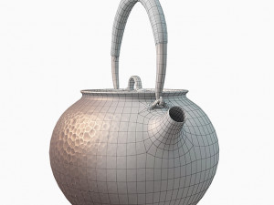 japanese kettle 3D 모델