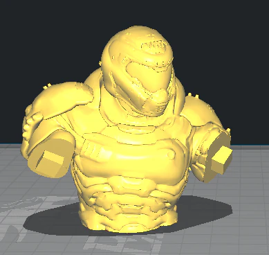 doom slayer doom eternal 3D Print Model .c4d .max .obj .3ds .fbx .stl .blend 