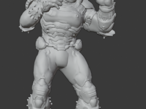doom slayer doom eternal 3D Print Model