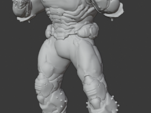 doom slayer doom eternal 3D Print Model