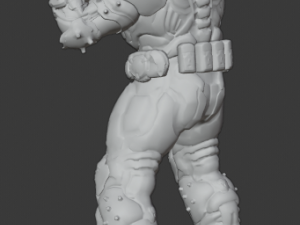 doom slayer doom eternal 3D Print Model