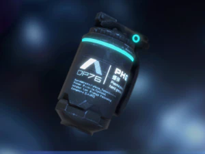 plasma-powered hand grenade 3D Model
