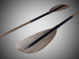 boat paddle 3D Model