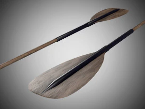 pagaie de bateau Modèle 3D
