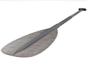 boat paddle 3D Model