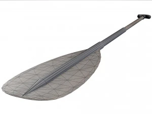 pagaie de bateau Modèle 3D