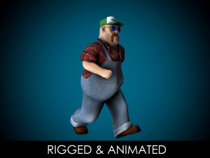 mr globetrotter male character pro 3D 모델