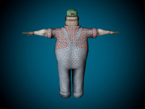 mr globetrotter male character pro Model 3D