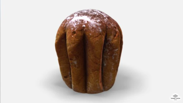 pandoro-photoscanned pbr 3D Model .c4d .max .obj .3ds .fbx .stl .blend 