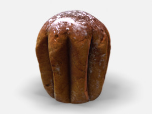 pandoro-photoscanned pbr 3D 모델