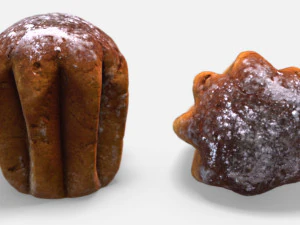 pandoro-photoscanned pbr 3D Model