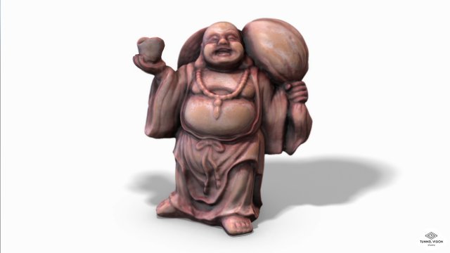 buddha-photoscanned pbr 3D मॉडल .c4d .max .obj .3ds .fbx .stl .blend 