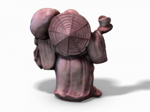 buddha-photoscanned pbr 3D मॉडल