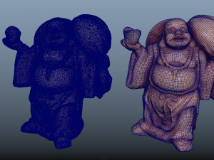 buddha-photoscanned pbr 3D मॉडल