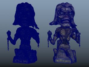 eddie-photoscanned pbr Model 3D