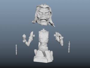 eddie-photoscanned pbr Model 3D