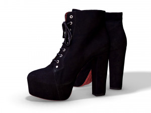 high heels female boots - 3d photoscanned pbr 3Dモデル