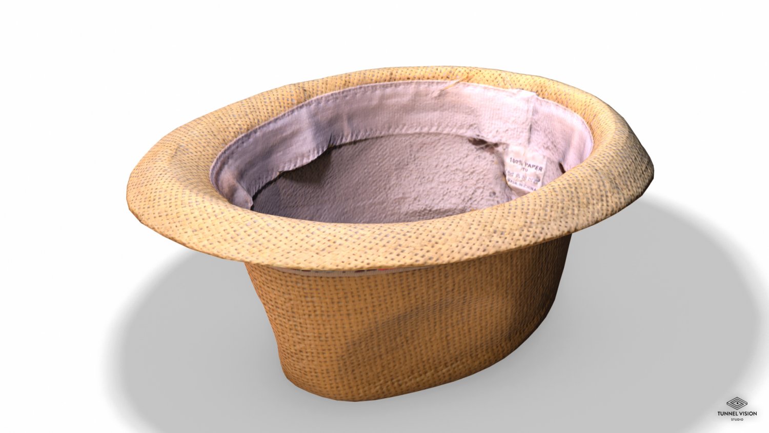 Straw Hat Ibiza - Photoscanned Pbr 3D Модель In Одежда 3DExport