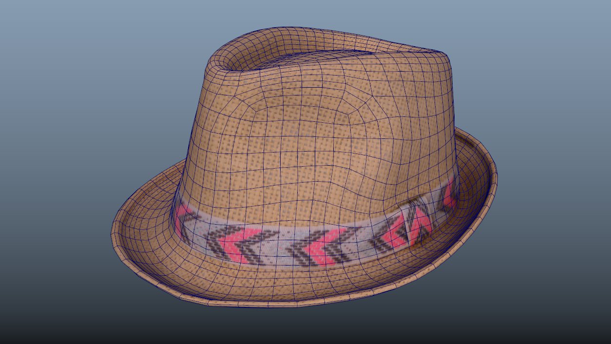 Straw Hat Ibiza - Photoscanned Pbr 3D Модель In Одежда 3DExport