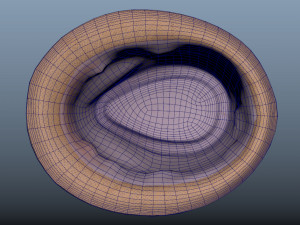 Straw hat ibiza - photoscanned pbr 3D Модель