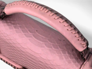 pink pochette - 3d photoscanned pbr 3D Model