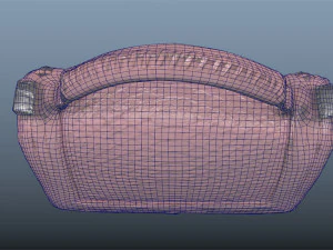 pink pochette - 3d photoscanned pbr 3D Model