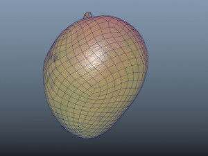 exotic fruit mango - photoscanned pbr 3D Model