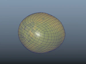 exotic fruit mango - photoscanned pbr 3D Model