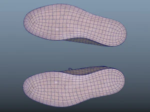 clarks men boots - photoscanned pbr 3D Model