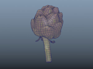 vegetable artichoke - photoscanned pbr Modèle 3D