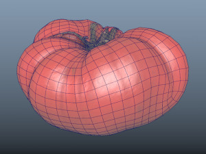 vegetable tomato - photoscanned pbr 3D Модель