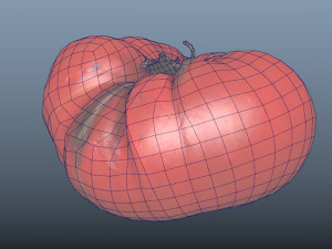 vegetable tomato - photoscanned pbr 3D Модель