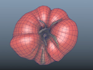 vegetable tomato - photoscanned pbr 3D Модель