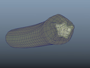 vegetable zucchini - photoscanned pbr Model 3D