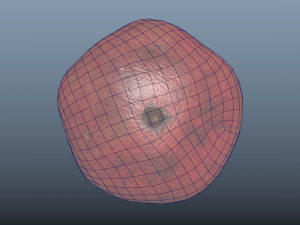 fruit pomegranate - photoscanned pbr 3D Model