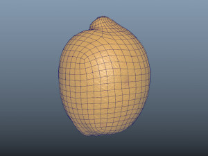 fruit lemon - photoscanned pbr 3D Model