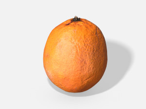 fruit orange - photoscanned pbr Modèle 3D