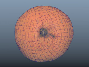 fruit orange - photoscanned pbr Modèle 3D