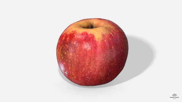 fruit apple - photoscanned pbr 3D-Modell .c4d .max .obj .3ds .fbx .stl .blend 