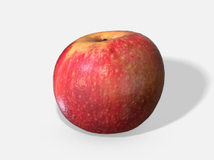 fruit apple - photoscanned pbr 3D-Modell
