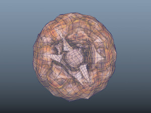 exotic fruit pineapple - photoscanned pbr Modelo 3D