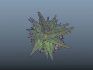 exotic fruit pineapple - photoscanned pbr 3D Model