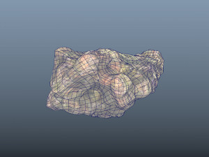 marijuana bud 3 - photoscanned pbr 3D Модель