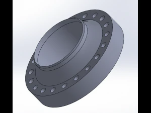 स्विवेलहेड फ्लैंज - वर्ग 300 - 1-वर्ग 1500 - 24 के बीच के आकार 3D मॉडल