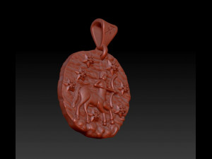 horoscope sagittarius pendant 3D 프린트 모델